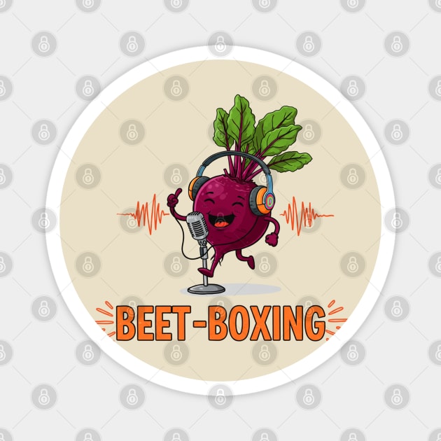 Beet-boxing Magnet by UrbanLifeApparel